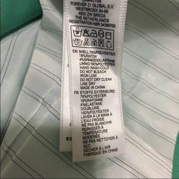 Forever 21 cold shoulder dOuble breasted jacket - Picture 3 of 4